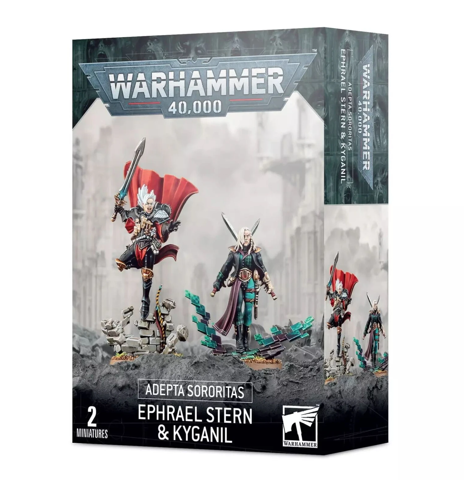 Adepta Sororitas : Daemonifuge - Ephrael Stern & Kyganil - Warhammer 40k