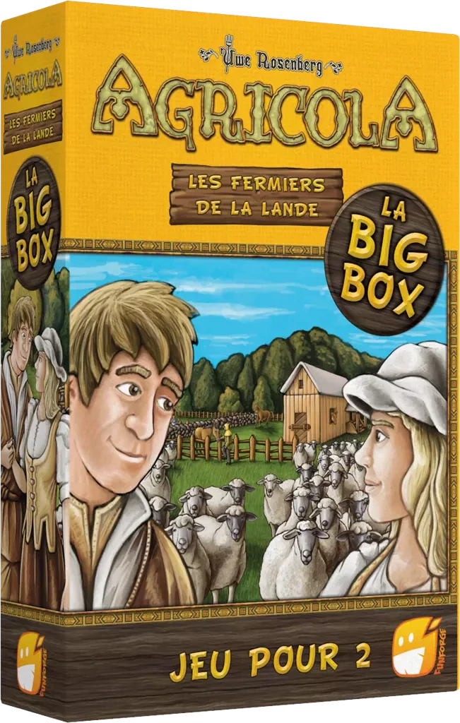 Agricola Big Box : 2 Joueurs 3 Agricola Big Box : 2 Joueurs