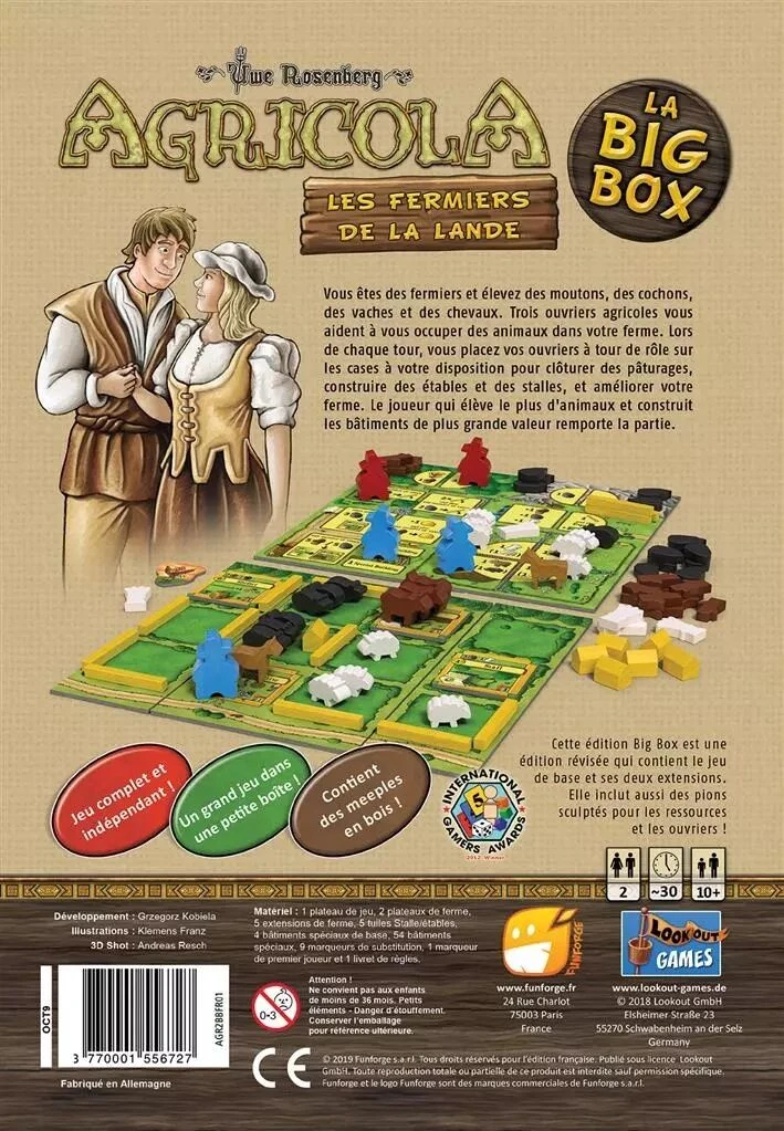 Agricola Big Box : 2 Joueurs 4 Agricola Big Box : 2 Joueurs – Image 2