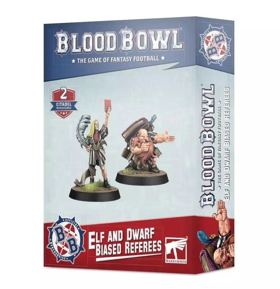 Blood Bowl - Arbitres Partiaux Elfe Et Nain - Games Workshop 3 Blood Bowl - Arbitres Partiaux Elfe Et Nain - Games Workshop