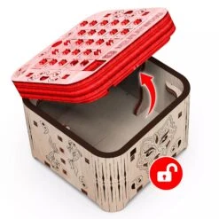 Boite À Secret "Tigre" Modèle 3D Mobile En Bois 10 Boite À Secret "Tigre" Modèle 3D Mobile En Bois -Périphériques De Jeu Soldes boite a secret tigre modele 3d mobile en bois p image 30105 grande