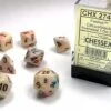 CHESSEX - Set De 7 Dés - FESTIVE