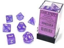 CHESSEX - Set De 7 Dés - LUMINARY (plusieurs Coloris) -Périphériques De Jeu Soldes chessex set de 7 des luminary plusieurs coloris p image 46013 grande