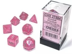 CHESSEX - Set De 7 Dés - LUMINARY (plusieurs Coloris) -Périphériques De Jeu Soldes chessex set de 7 des luminary plusieurs coloris p image 46014 grande