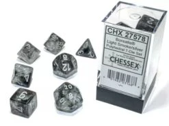 CHESSEX - Set De 7 Dés - LUMINARY (plusieurs Coloris) -Périphériques De Jeu Soldes chessex set de 7 des luminary plusieurs coloris p image 46015 grande