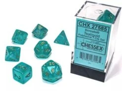 CHESSEX - Set De 7 Dés - LUMINARY (plusieurs Coloris) -Périphériques De Jeu Soldes chessex set de 7 des luminary plusieurs coloris p image 46016 grande