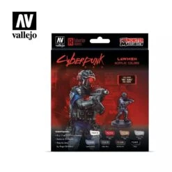 Vallejo Cyberpunk Red Set-lawmen