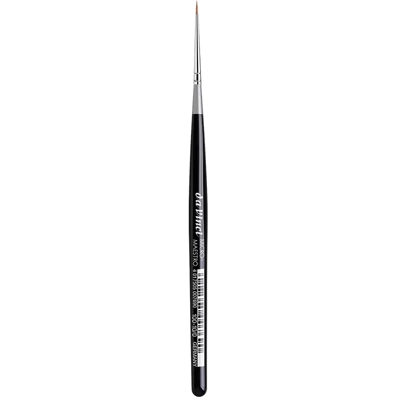 Da Vinci - Pinceau Martre Rouge Kolinsky MICRO MAESTRO - Série 100 4 Da Vinci - Pinceau Martre Rouge Kolinsky MICRO MAESTRO - Série 100 – Image 2