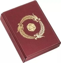Dragon Shield - Dice Companion - Blood Red