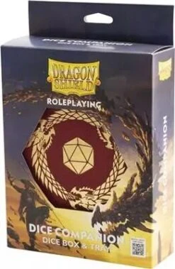 Dragon Shield - Dice Companion - Blood Red -Périphériques De Jeu Soldes dragon shield dice companion blood red p image 52205 grande