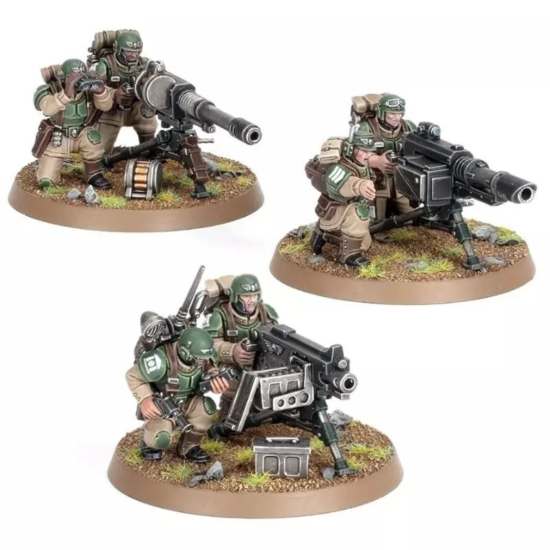 Astra Militarum : Escouade D'Armes Lourdes - Warhammer 40k 4 Astra Militarum : Escouade D'Armes Lourdes - Warhammer 40k – Image 2
