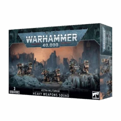 Astra Militarum : Escouade D'Armes Lourdes - Warhammer 40k