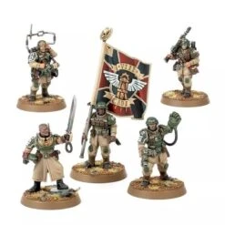 Astra Militarum : Escouade De Commandement (Cadian Command Squad)Cadienne - Warhammer 40k -Périphériques De Jeu Soldes escouade de commandement cadienne p image 44589 grande