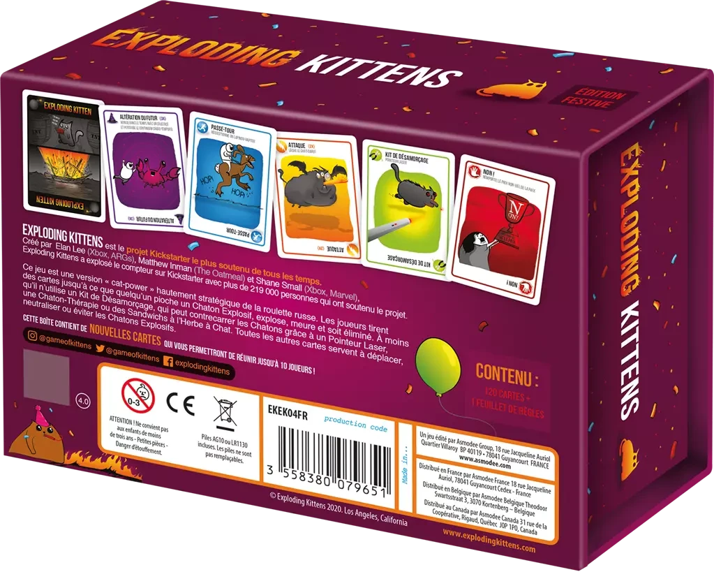 Exploding Kittens : Édition Festive 4 Exploding Kittens : Édition Festive – Image 2