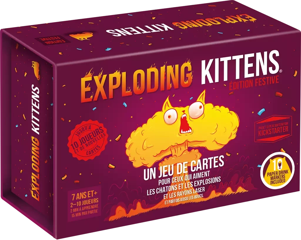 Exploding Kittens : Édition Festive 3 Exploding Kittens : Édition Festive