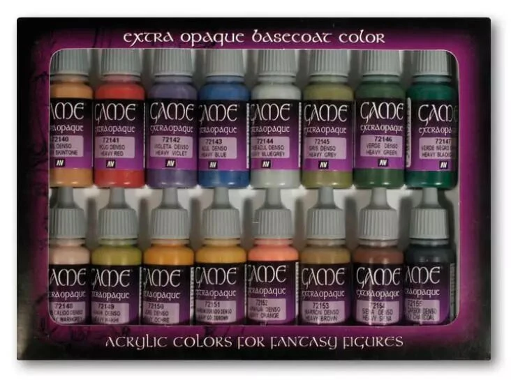 Vallejo Game Color-extra Opaque Colors 3 Vallejo Game Color-extra Opaque Colors