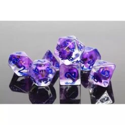 Kit De 7 Dés - Turquoise Treasure