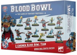 Blood Bowl - Lizardmen Team : Gwaka'moli Crater Gators
