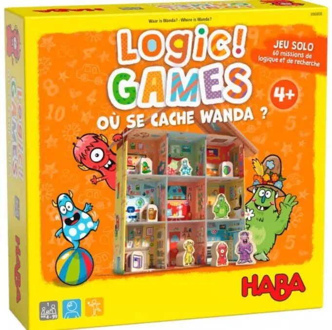 Logic! GAMES - Où Se Cache Wanda ? - Haba 3 Logic! GAMES - Où Se Cache Wanda ? - Haba
