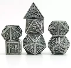 Lot De 7 Dés Métal - 16mm 8 Lot De 7 Dés Métal - 16mm – Image 6