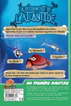 Ma Première Aventure : La Découverte De L'Atlantide -Périphériques De Jeu Soldes ma 1ere aventure la decouverte de l atlantide p image 28975 grande
