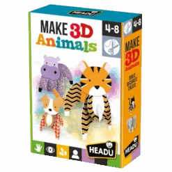 HEADU Make 3D Animals : Construis, Décore, Invente