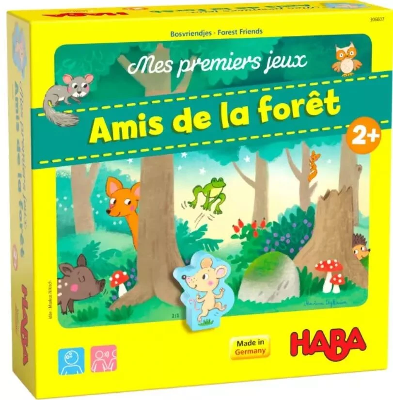 Mes Premiers Jeux - Amis De La Forêt - Haba 3 Mes Premiers Jeux - Amis De La Forêt - Haba