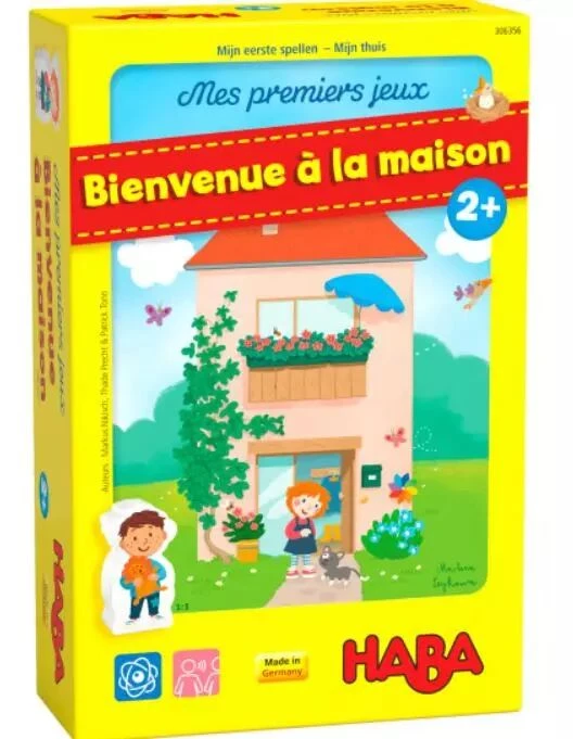 Mes Premiers Jeux - Bienvenue à La Maison - Haba 3 Mes Premiers Jeux - Bienvenue à La Maison - Haba