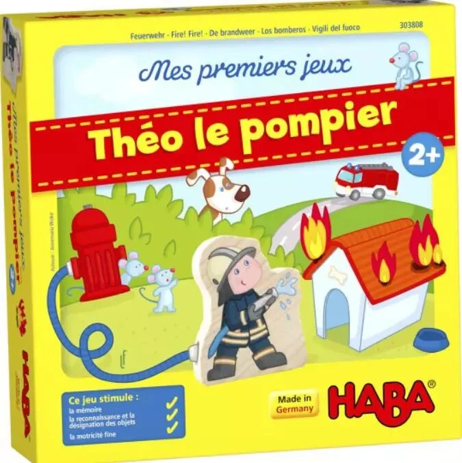 Mes Premiers Jeux - Théo Le Pompier - Haba 3 Mes Premiers Jeux - Théo Le Pompier - Haba