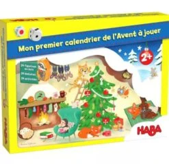 Mon Premier Calendrier De L'Avent à Jouer - Noël Chez La Famille Ours - Haba