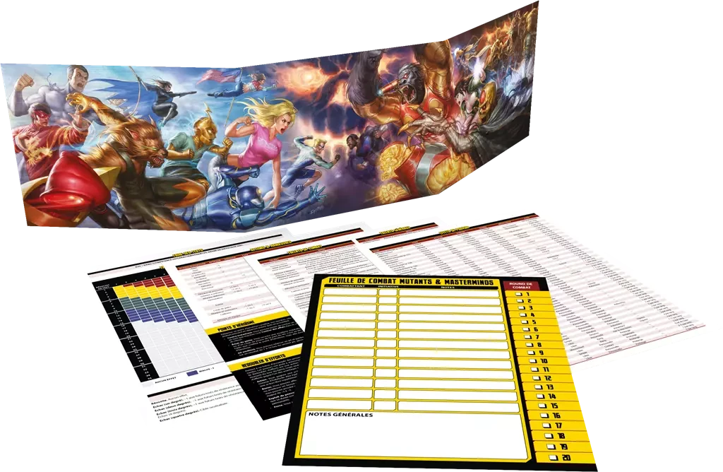 Mutants & Masterminds : Kit Du Meneur De Jeu 4 Mutants & Masterminds : Kit Du Meneur De Jeu – Image 2