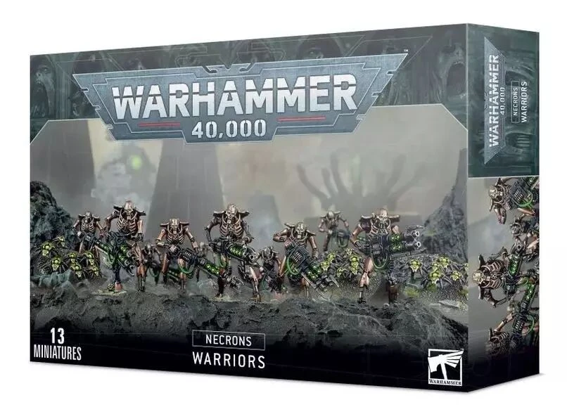 Necrons - Guerriers Nécrons - Warhammer 40k 3 Necrons - Guerriers Nécrons - Warhammer 40k