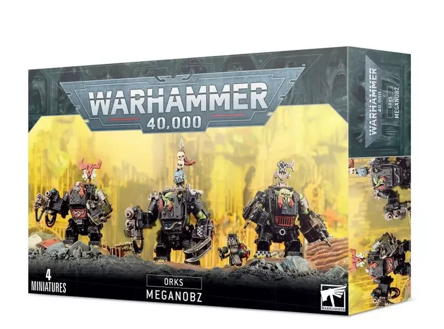 Orks : Meganobz -Warhammer 40k 3 Orks : Meganobz -Warhammer 40k