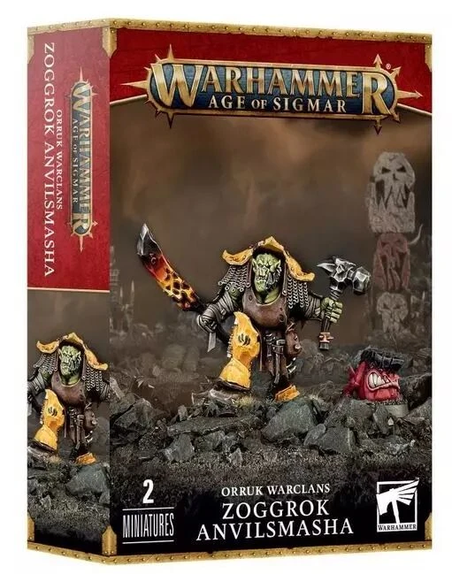 Orruk Warclans - Zoggrok Anvilsmasha - Warhammer Age Of Sigmar - Games Workshop 3 Orruk Warclans - Zoggrok Anvilsmasha - Warhammer Age Of Sigmar - Games Workshop