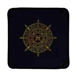 Piste De Dés - Fresque Azteques - 21X21 Cm -Périphériques De Jeu Soldes piste de des fresque azteques 21x21 cm p image 38302 grande