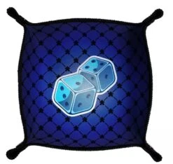 Piste De Dés - Roller Blue- 21X21 Cm