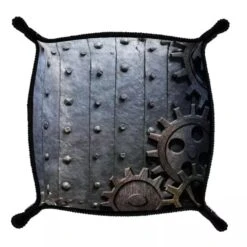 Piste De Dés - Rusty Gears - 21X21 Cm