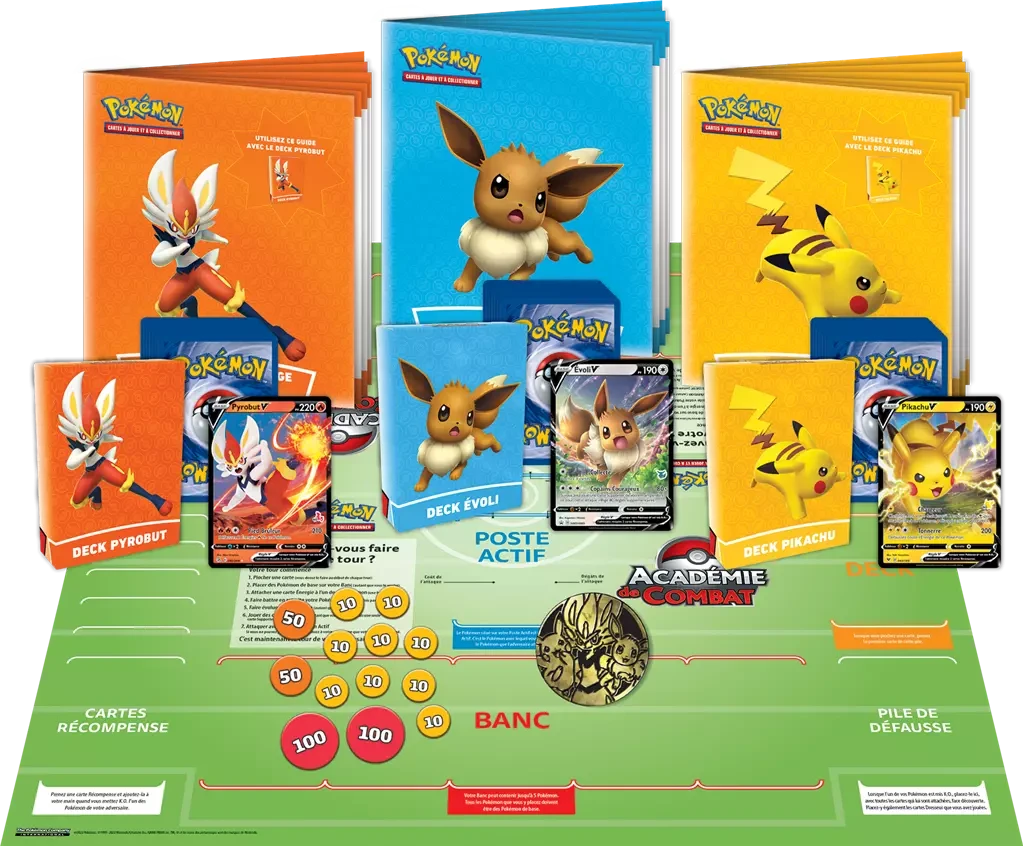 POKEMON Pokémon : Coffret Académie De Combat V2 5 POKEMON Pokémon : Coffret Académie De Combat V2 – Image 3