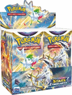 Pokemon EB09 : Boîte De 36 Boosters Épée Et Bouclier Stars Étincelantes