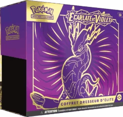 POKEMON Pokémon EV01 : Coffret Dresseur D'Élite Écarlate Et Violet -Périphériques De Jeu Soldes pokemon ev01 coffret dresseur d elite ecarlate et violet p image 46717 grande