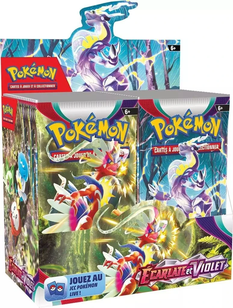 POKEMON Pokémon EV01 : Display 36 Boosters Écarlate Et Violet 3 POKEMON Pokémon EV01 : Display 36 Boosters Écarlate Et Violet