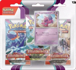 Pokemon EV02 : Tripack Écarlate Violet Évolution à Paldéa