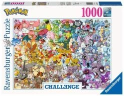 Puzzle 1000 P - Pokémon (Challenge Puzzle) - Ravensburger