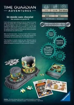 Ravensburger Puzzle 3D - Time Guardian Adventures - Un Monde Sans Chocolat -Périphériques De Jeu Soldes puzzle 3d time guardian adventures un monde sans chocolat p image 51413 grande