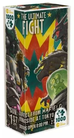 Iello Puzzle Universe - 1000 Pièces - King Of Tokyo - The Ultimate Fight