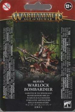 Skavens - Warlock Bombardier (Saboteur Technomage ) - Warhammer Age Of Sigmar