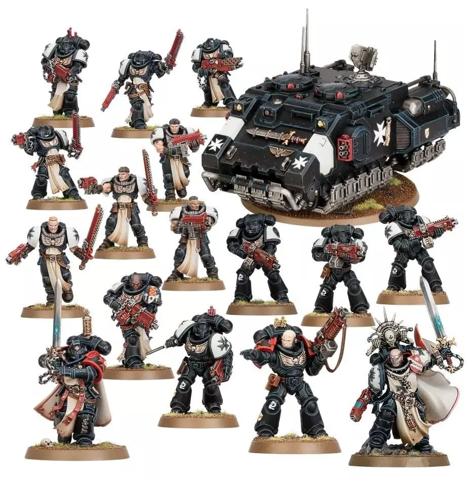 Space Marines - Patrouille Black Templars (Combat Patrol) - Warhammer 40k 4 Space Marines - Patrouille Black Templars (Combat Patrol) - Warhammer 40k – Image 2