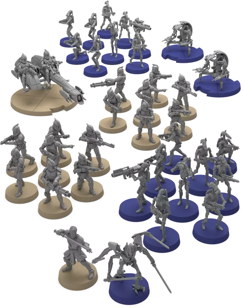 Star Wars Légion : Clone Wars Boîte De Base 5 Star Wars Légion : Clone Wars Boîte De Base – Image 3