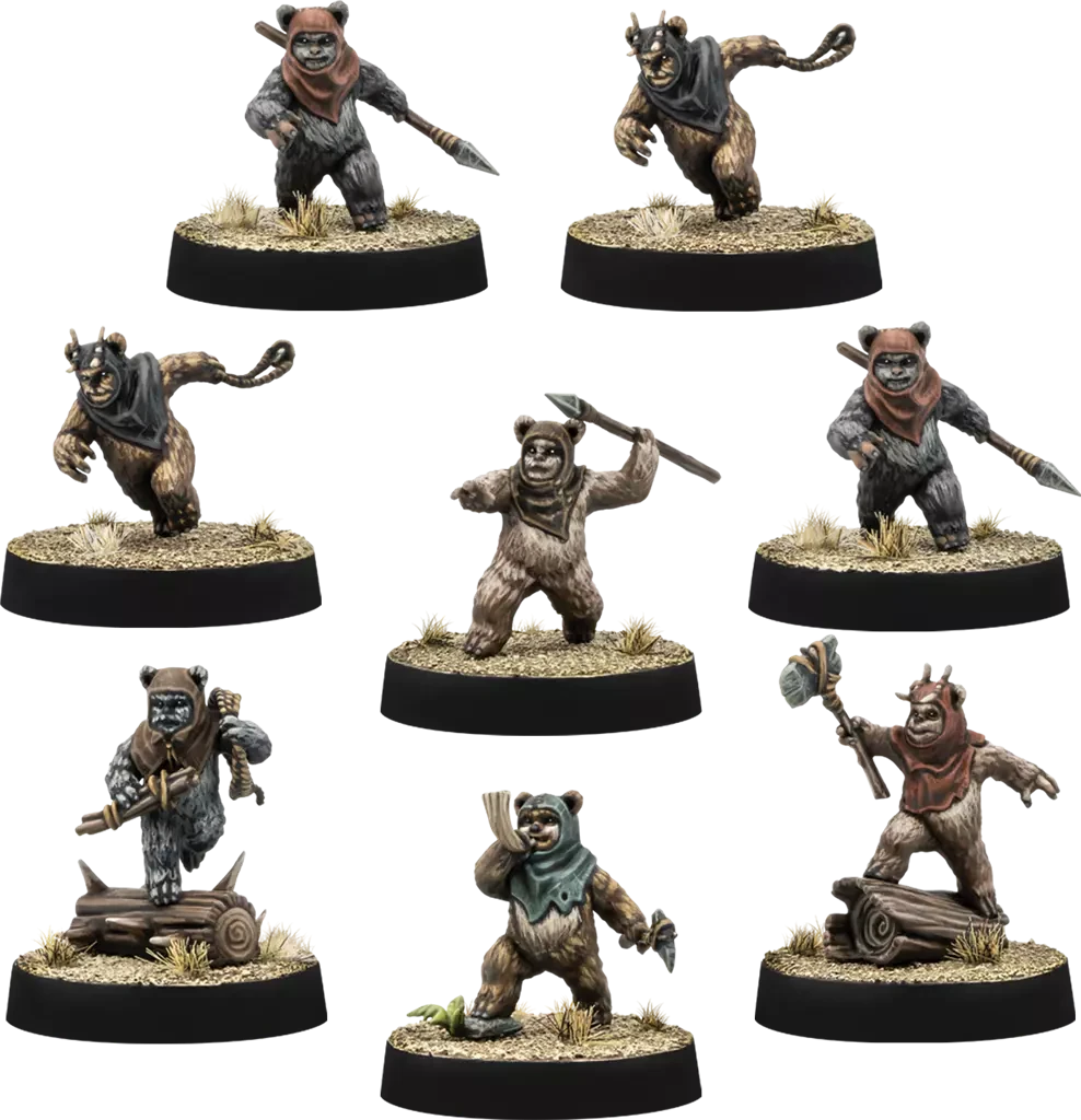 Star Wars Légion : Guerriers Ewok : Extension DUnité 4 Star Wars Légion : Guerriers Ewok : Extension DUnité – Image 2