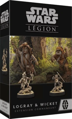 Star Wars Légion : Logray & Wicket : Extension Commandant